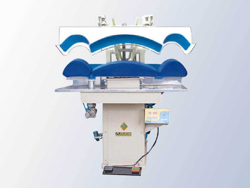 Collar or sleeve clamp machine